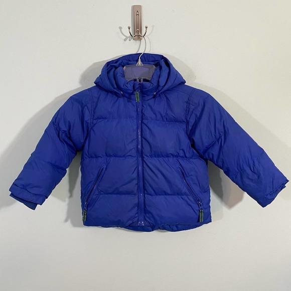 Lands' End Other - Lands' End Boy's Blue Down Filled Puffer Jacket Size S (4)